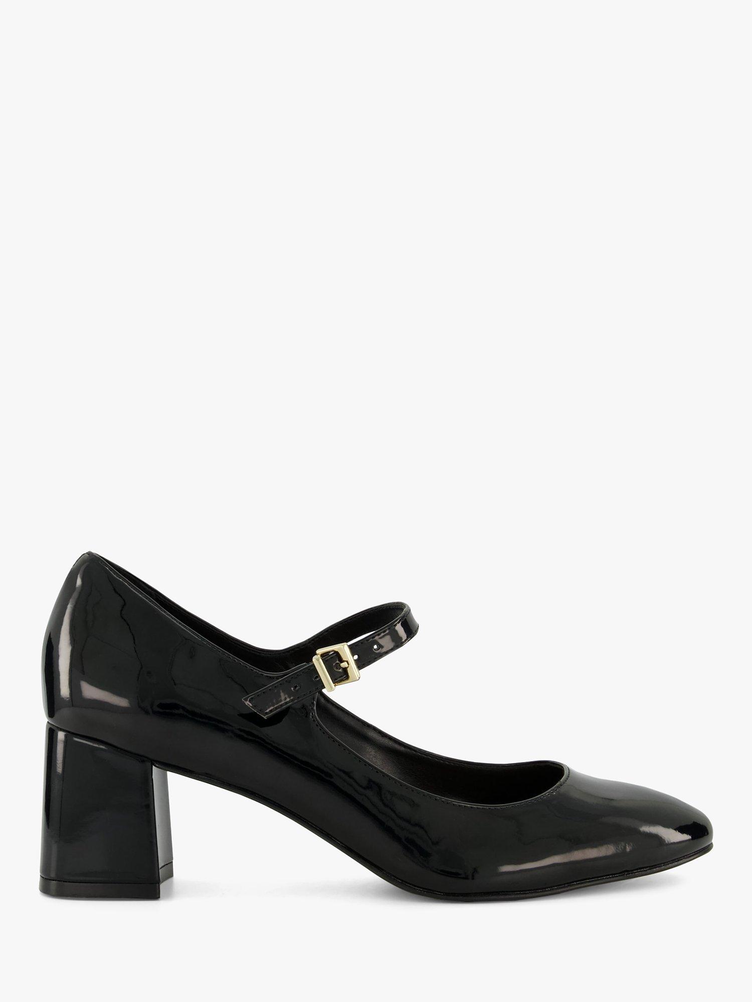 Dune Alenna Patent Mary Jane Court Shoes