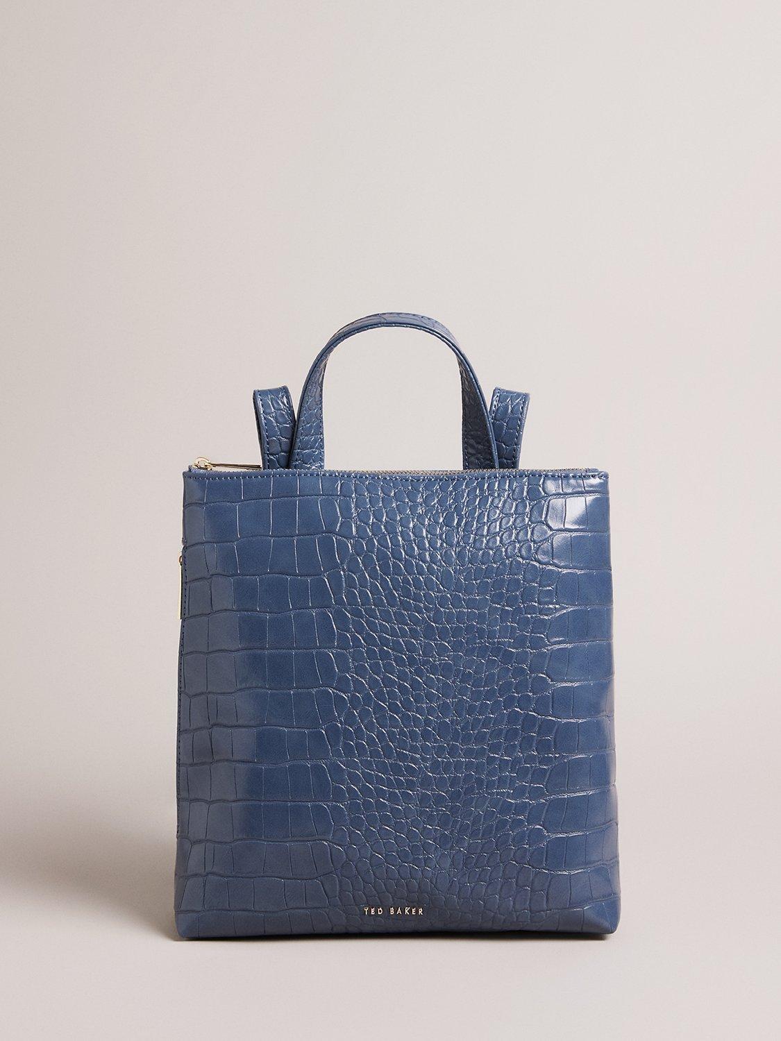 Ted Baker Belax Textured Backpack, Mid Blue