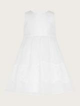 John Lewis Heirloom Collection Baby Linen Christening Dress Bloomer Set White