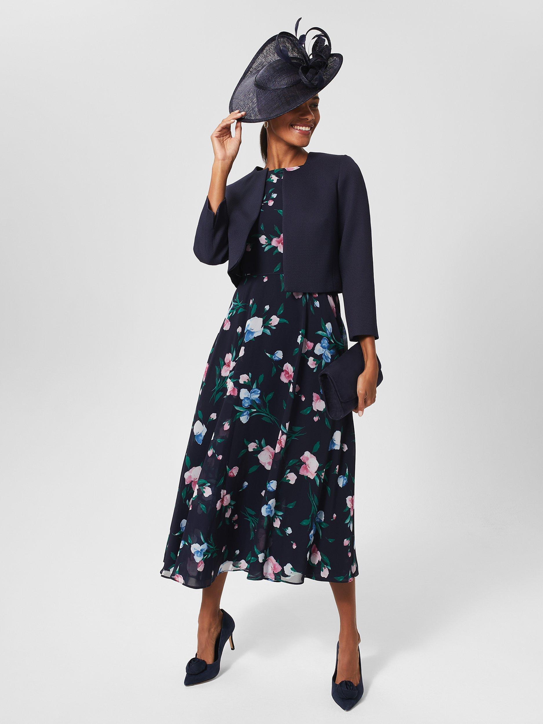 Hobbs carly dress navy best sale