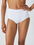 John Lewis Microfibre Full Briefs, White