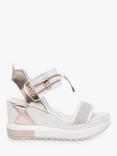 NeroGiardini Leather Sports Wedge Sandals