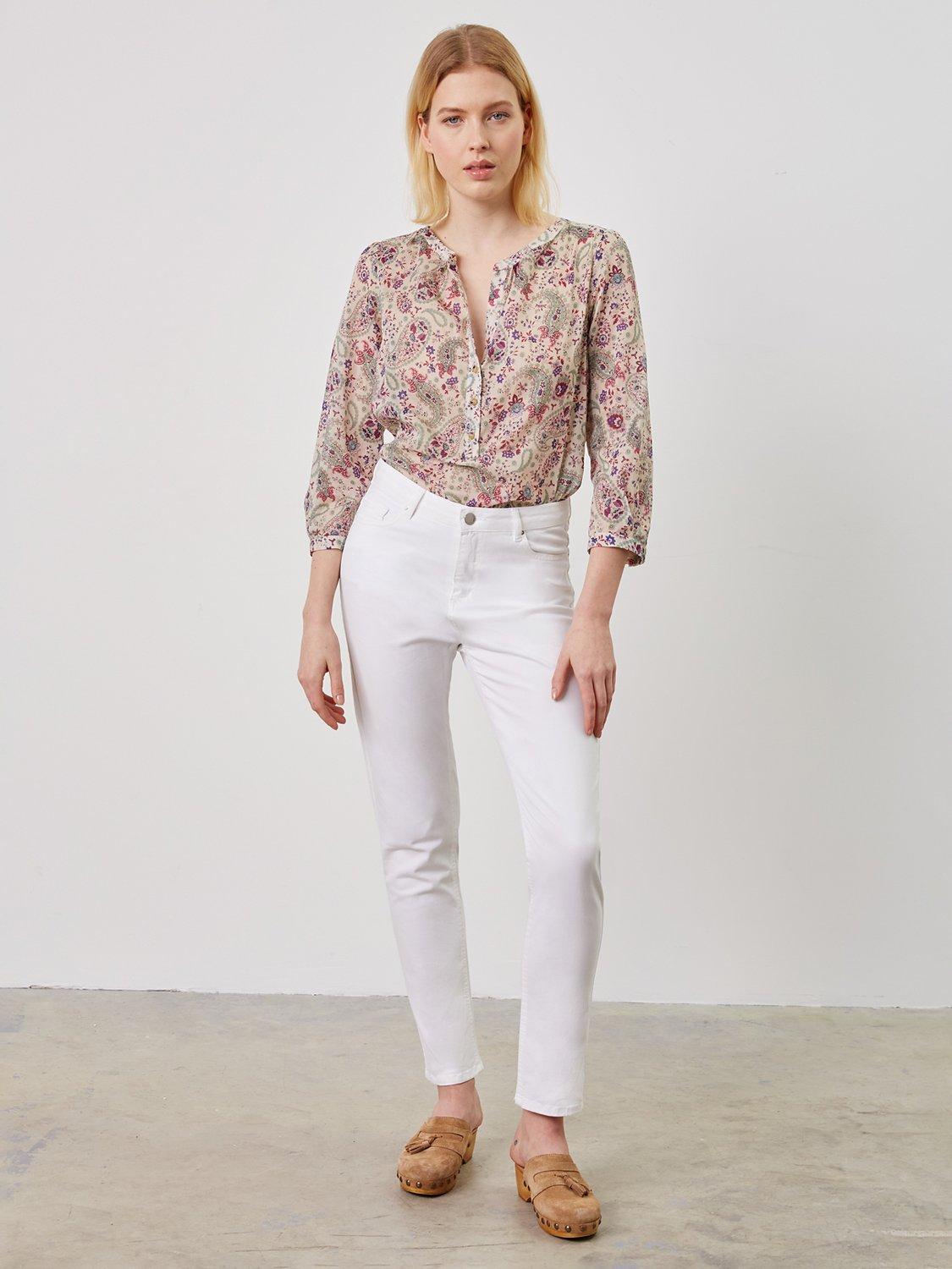Gerard Darel Elaenore Jeans, White