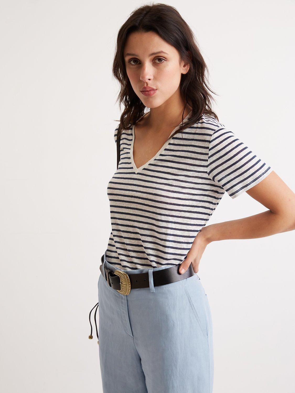 Gerard Darel Ari Linen T-Shirt