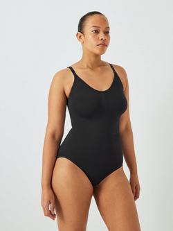 John Lewis Power Seam Free Firm Control Bodysuit, Black