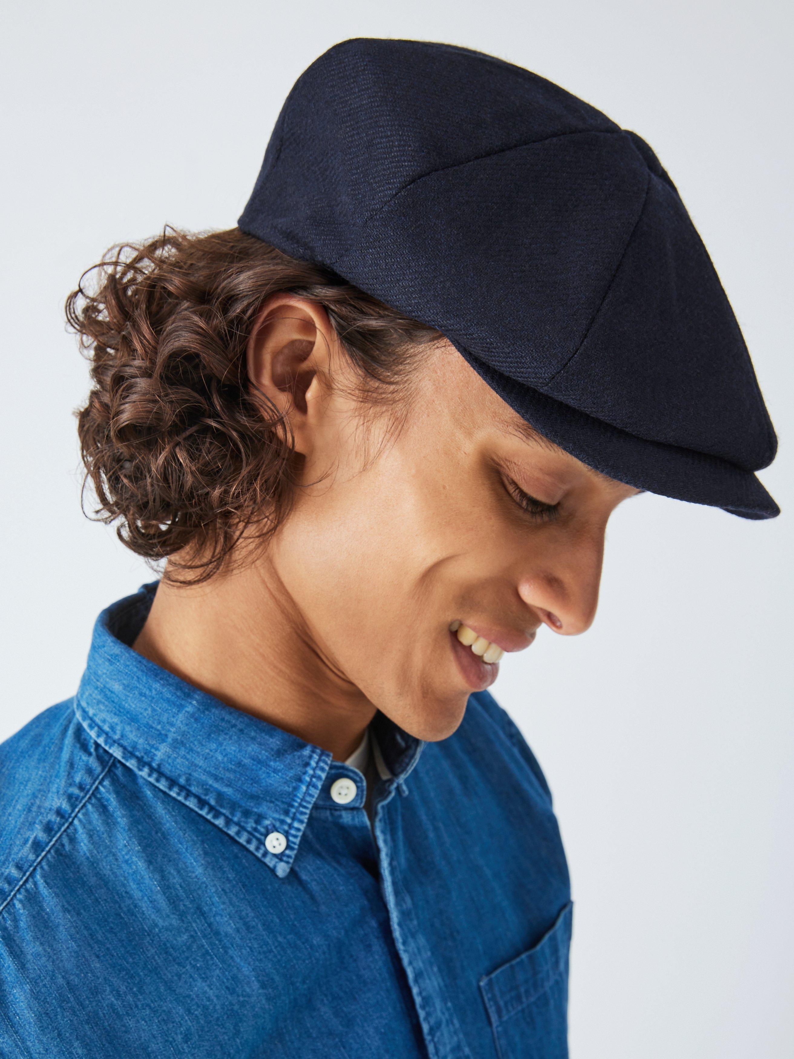 John Lewis Moon Merino Wool Baker Boy Hat