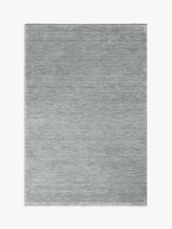 John Lewis Plain Hand Woven New Zealand Pure Wool Rug, Grey