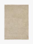 John Lewis Plain New Zealand Wool Rug, Putty