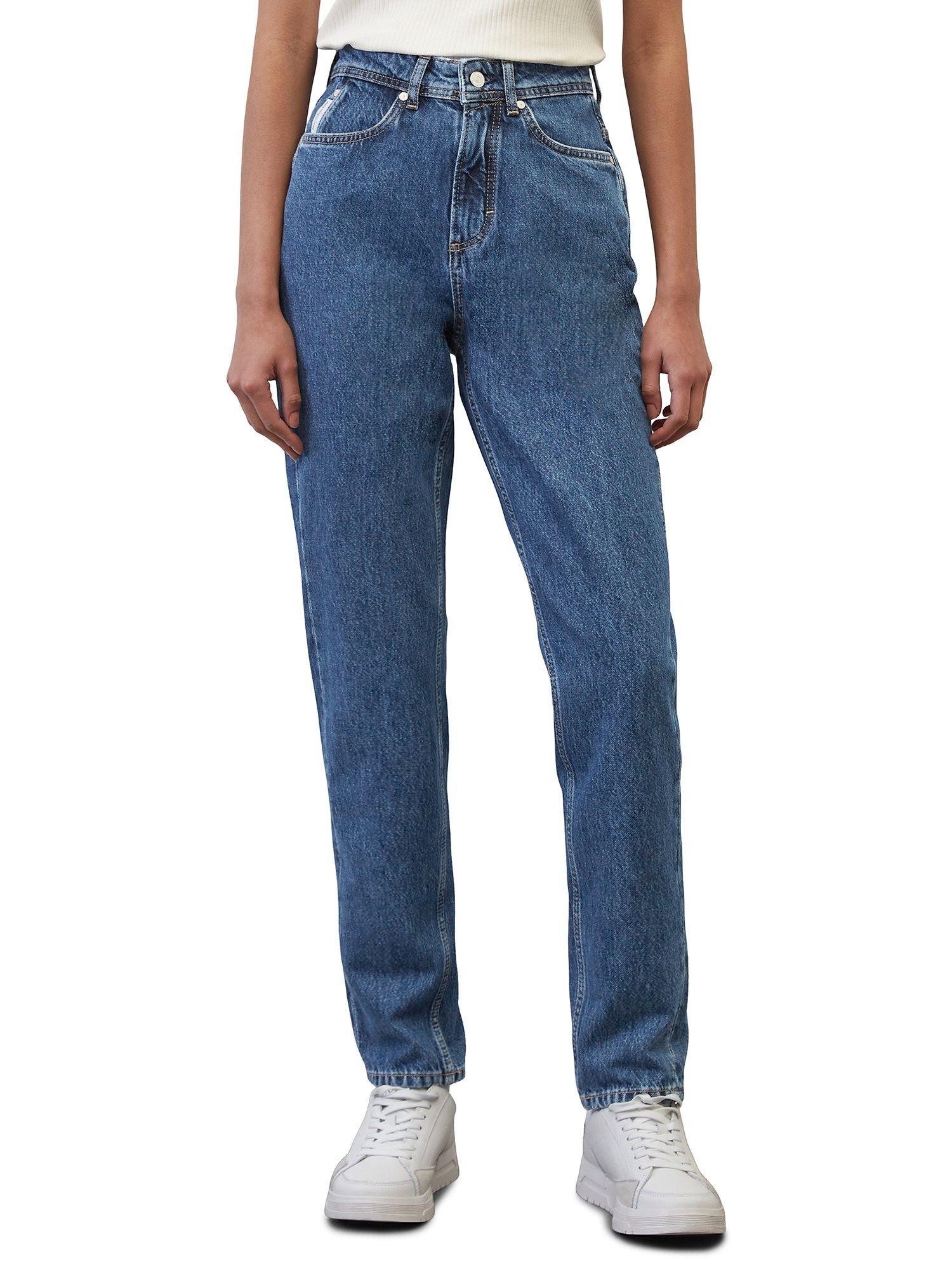 Marc O'Polo Denim Maja High Rise Jeans, Mid Blue