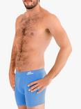 JustWears Boxers, Pack of 2, Blue/Grey