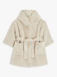 John Lewis Baby Bear Novelty Robe, Oatmeal