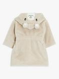 John Lewis Baby Bear Novelty Robe, Oatmeal