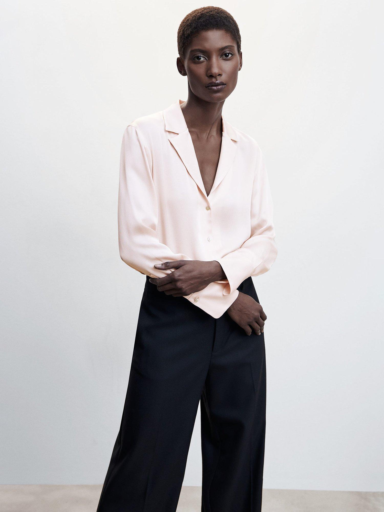 Mango Lilium Blouse, Pink