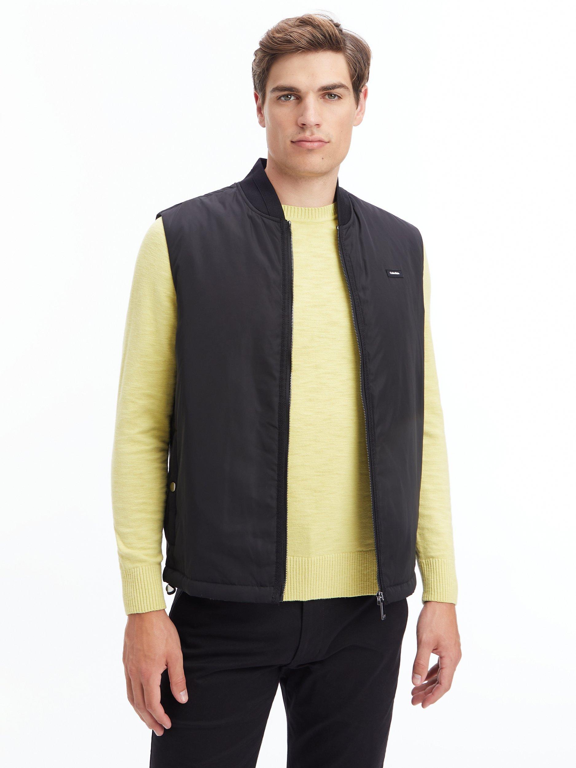 Calvin Klein Lightweight Plain Gilet, CK Black