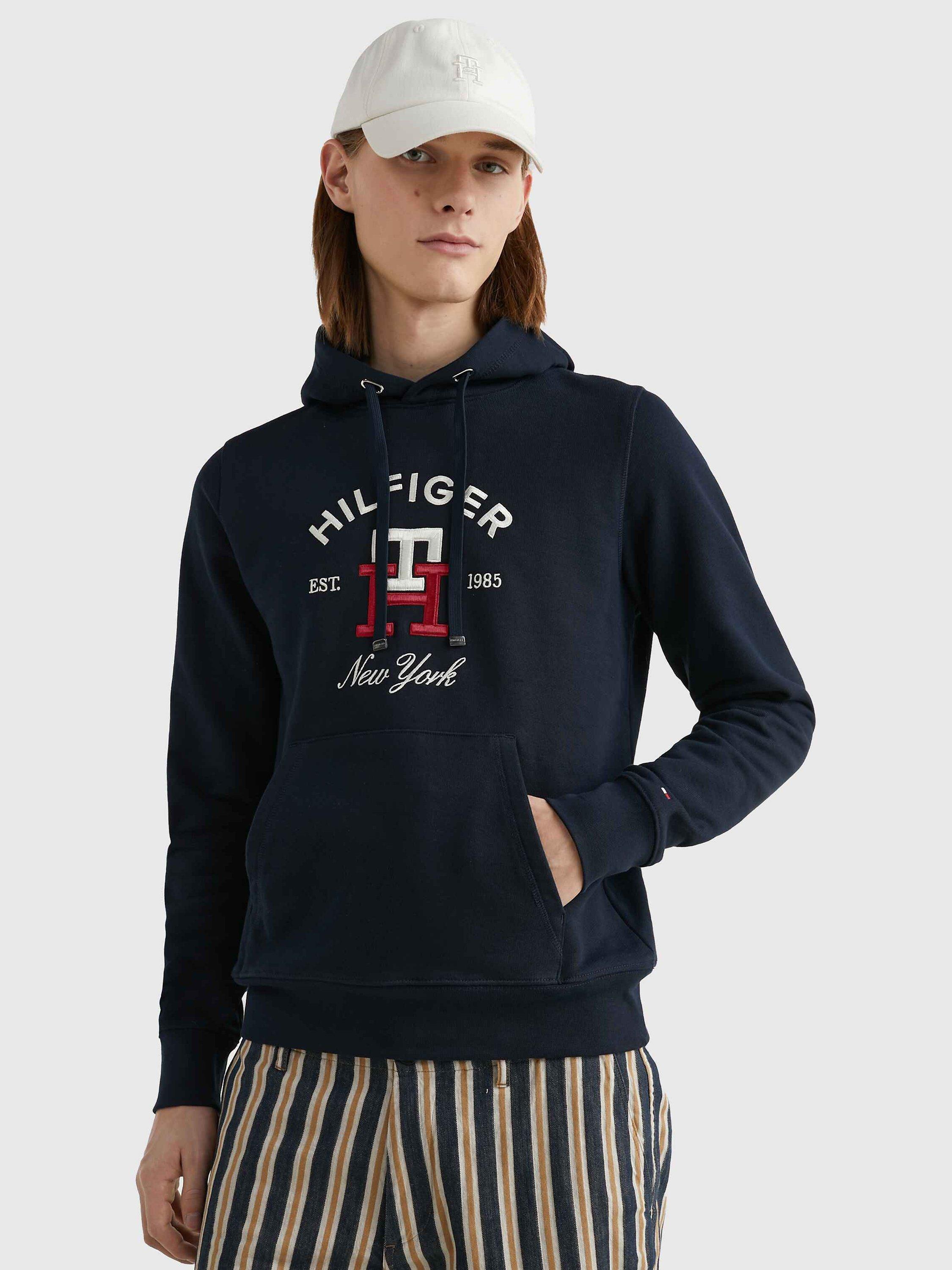 Tommy Hilfiger Monogram Logo Hoodie, Desert Sky