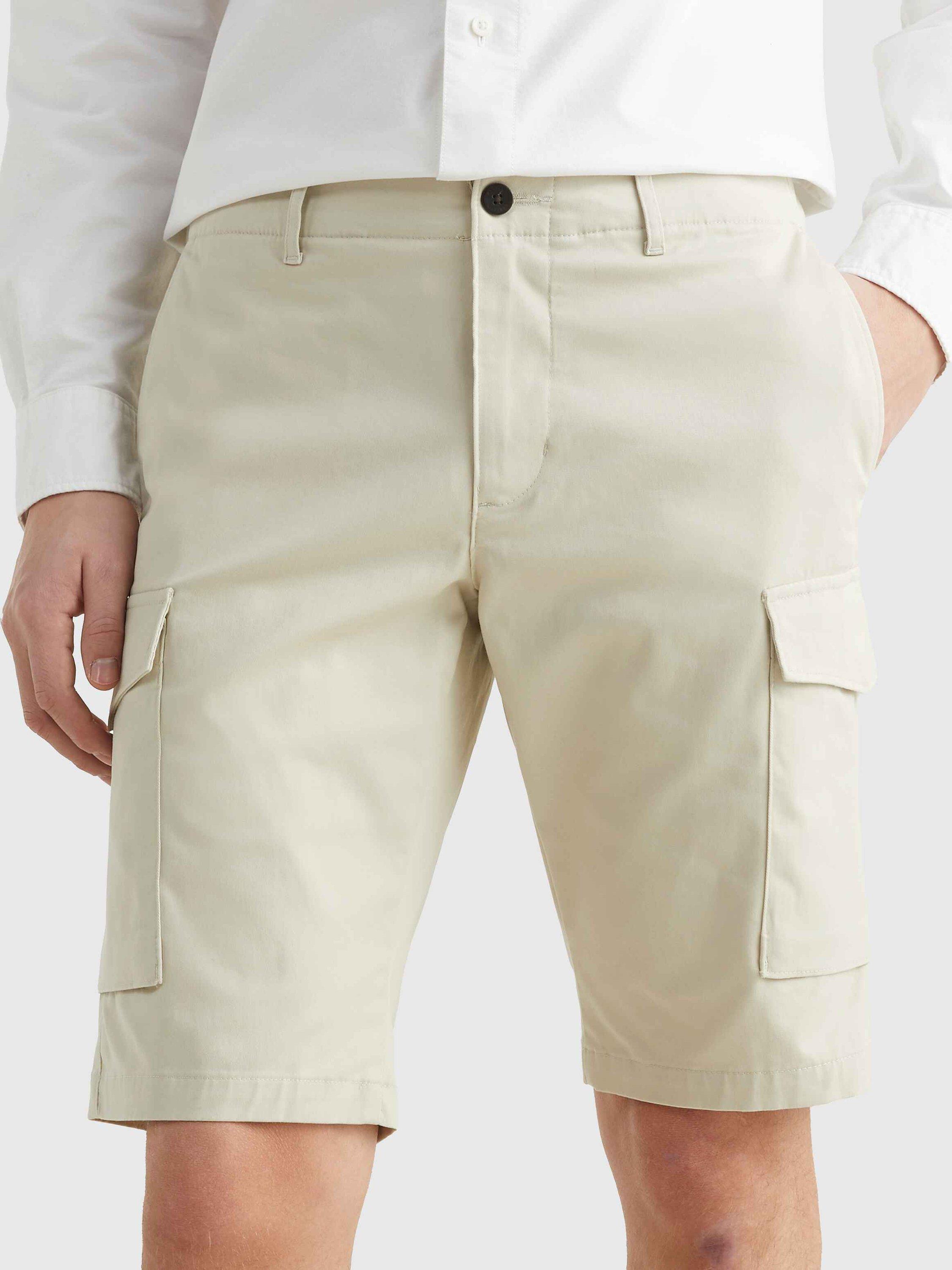 Tommy Hilfiger 1985 John Cargo Shorts, Bleached Stone