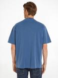 Tommy Hilfiger Garment Dyed T-Shirt, Blue Coast