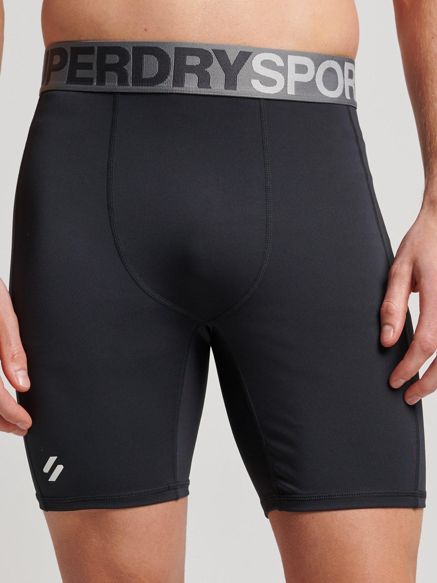 Superdry Core Tight Shorts, Black