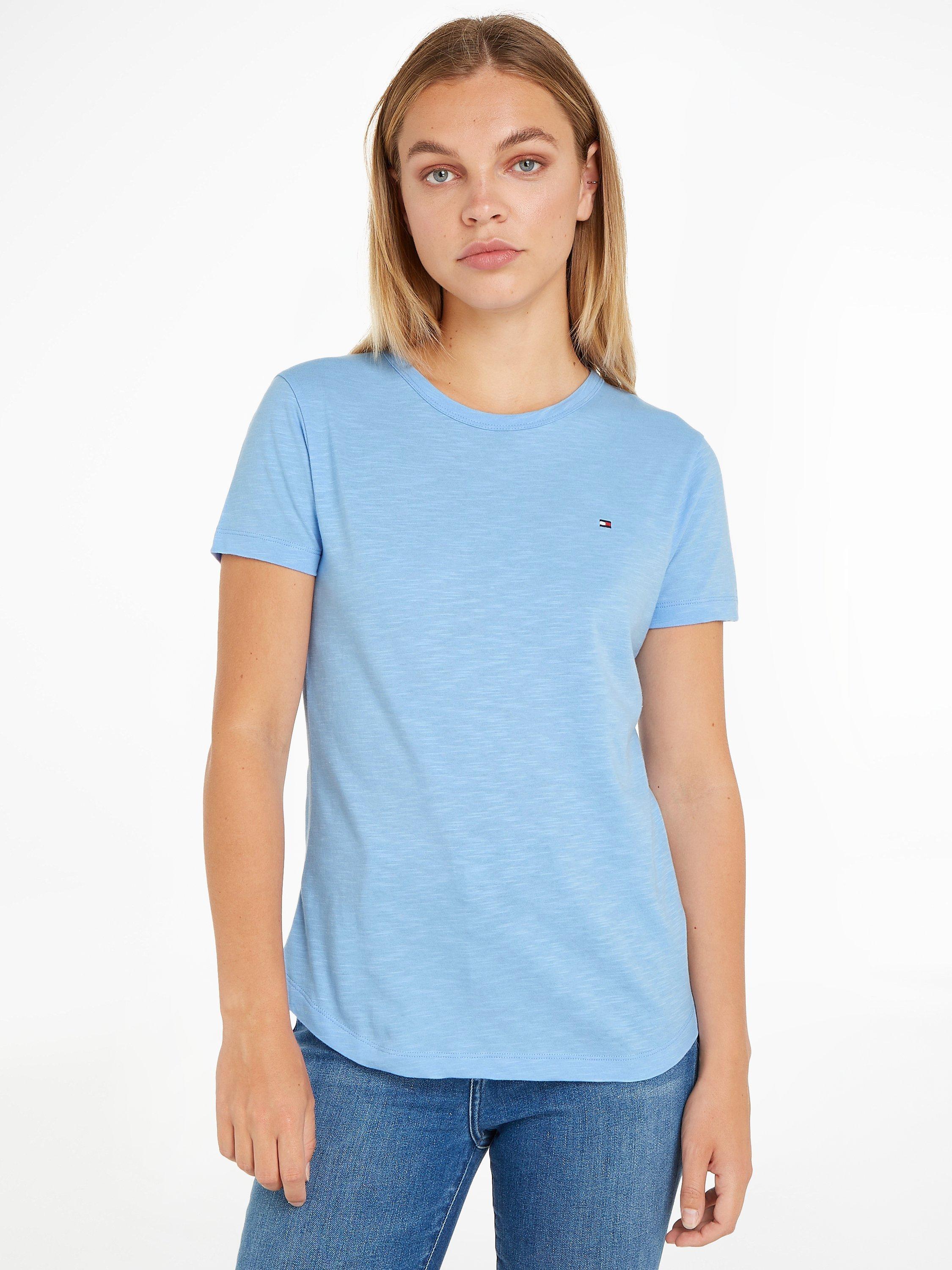 Tommy Hilfiger 1985 Slim Crew Neck T-Shirt, Vessel Blue