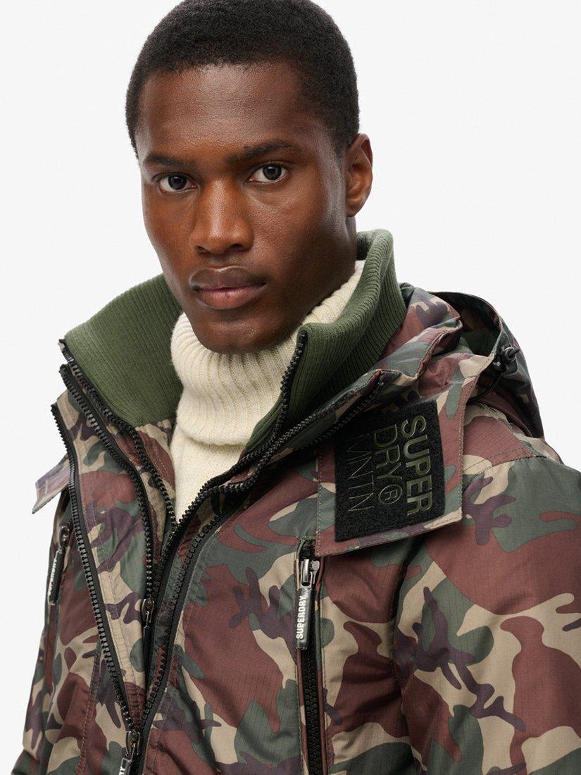 Superdry Mountain SD Windcheater Jacket, Alpine Camo, S