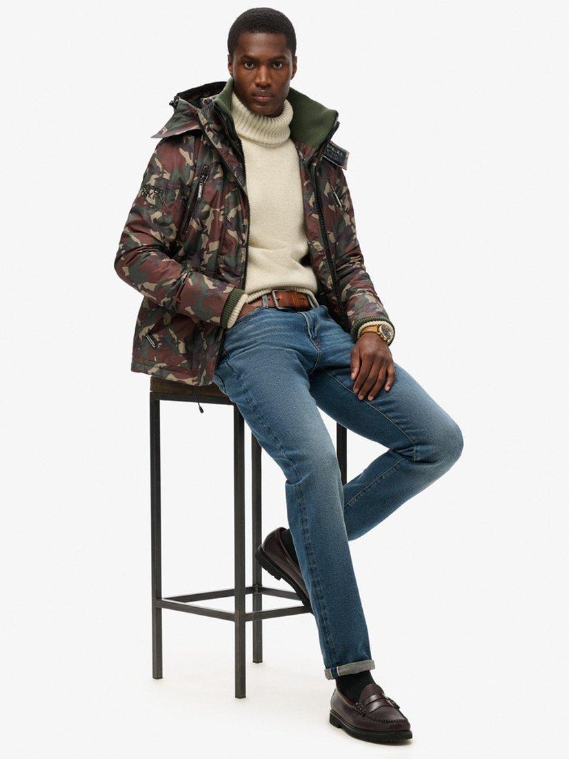 Superdry Mountain SD Windcheater Jacket, Alpine Camo, S