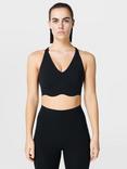 Sweaty Betty Power Plunge Sports Bra, Black