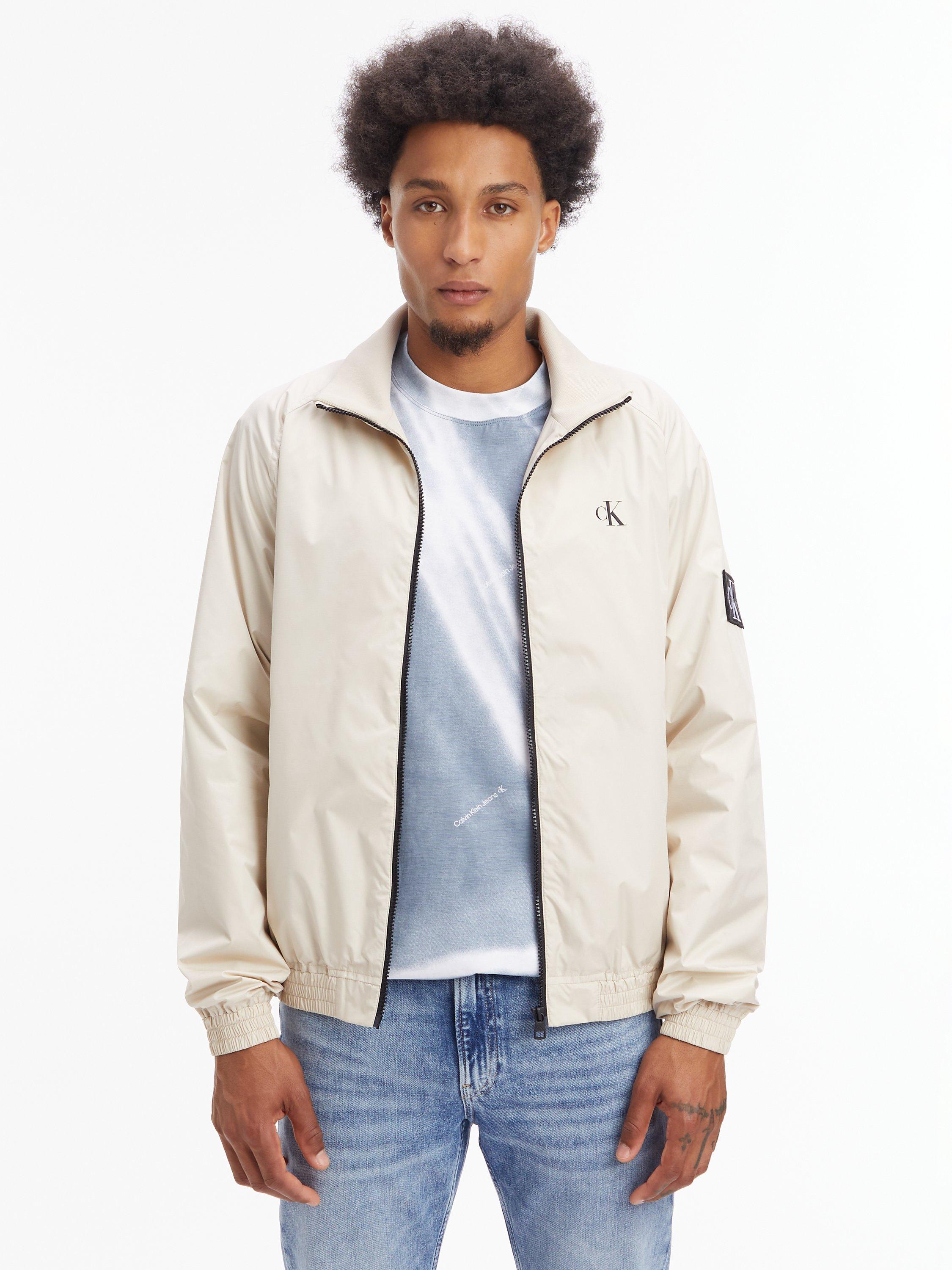 Calvin Klein Jeans Harrington Jacket, Classic Beige