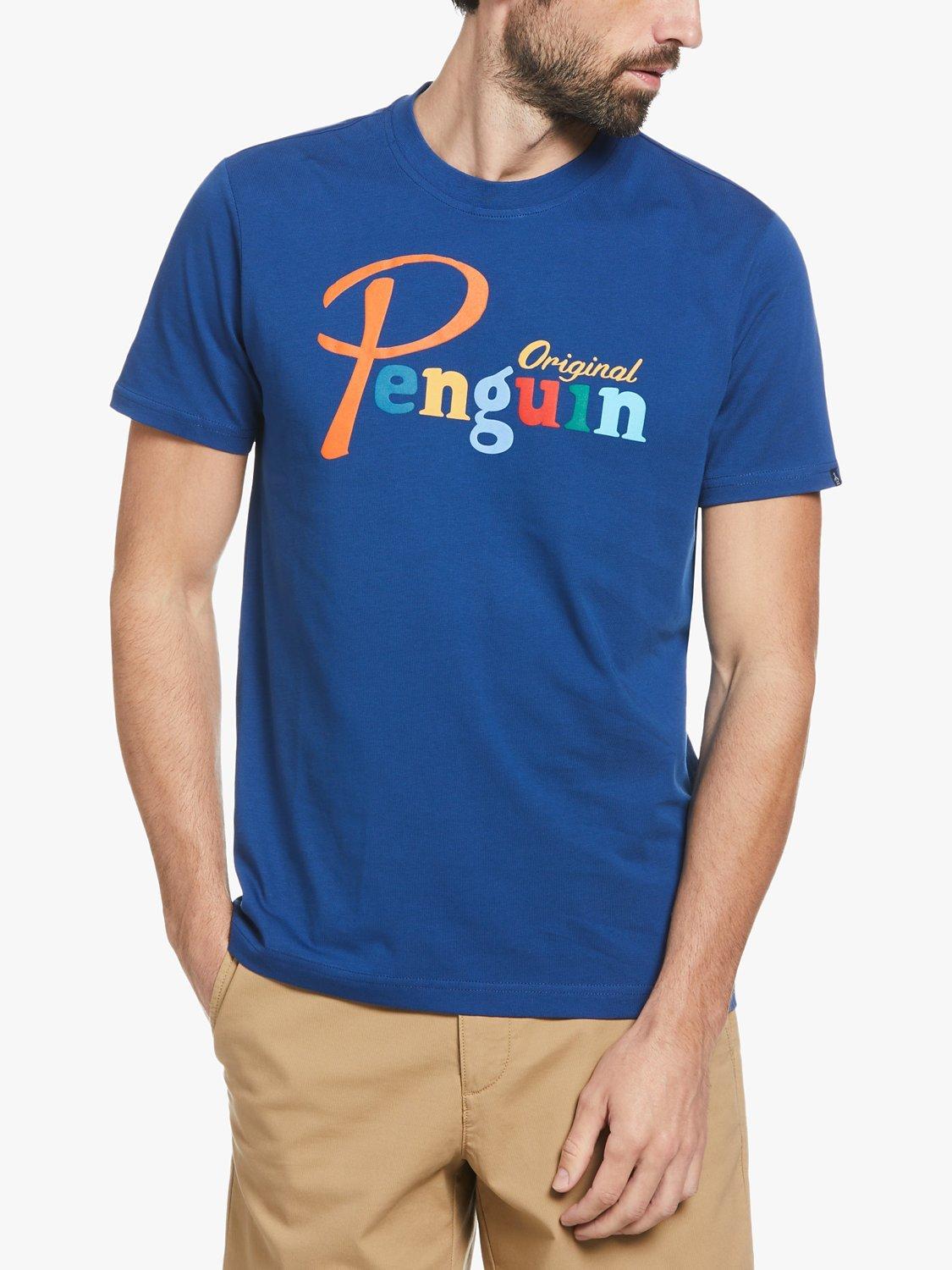 Original Penguin Organic Cotton Logo T-Shirt, Limoges
