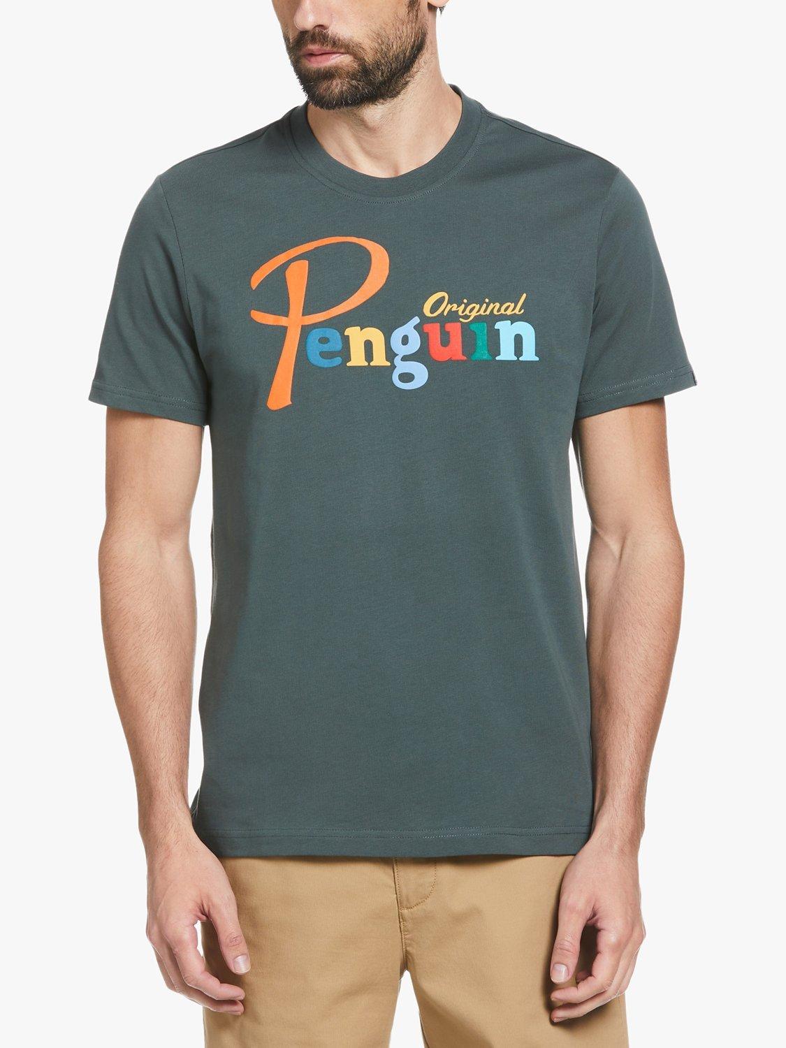 Original Penguin Organic Cotton Logo T-Shirt, Urban Chic