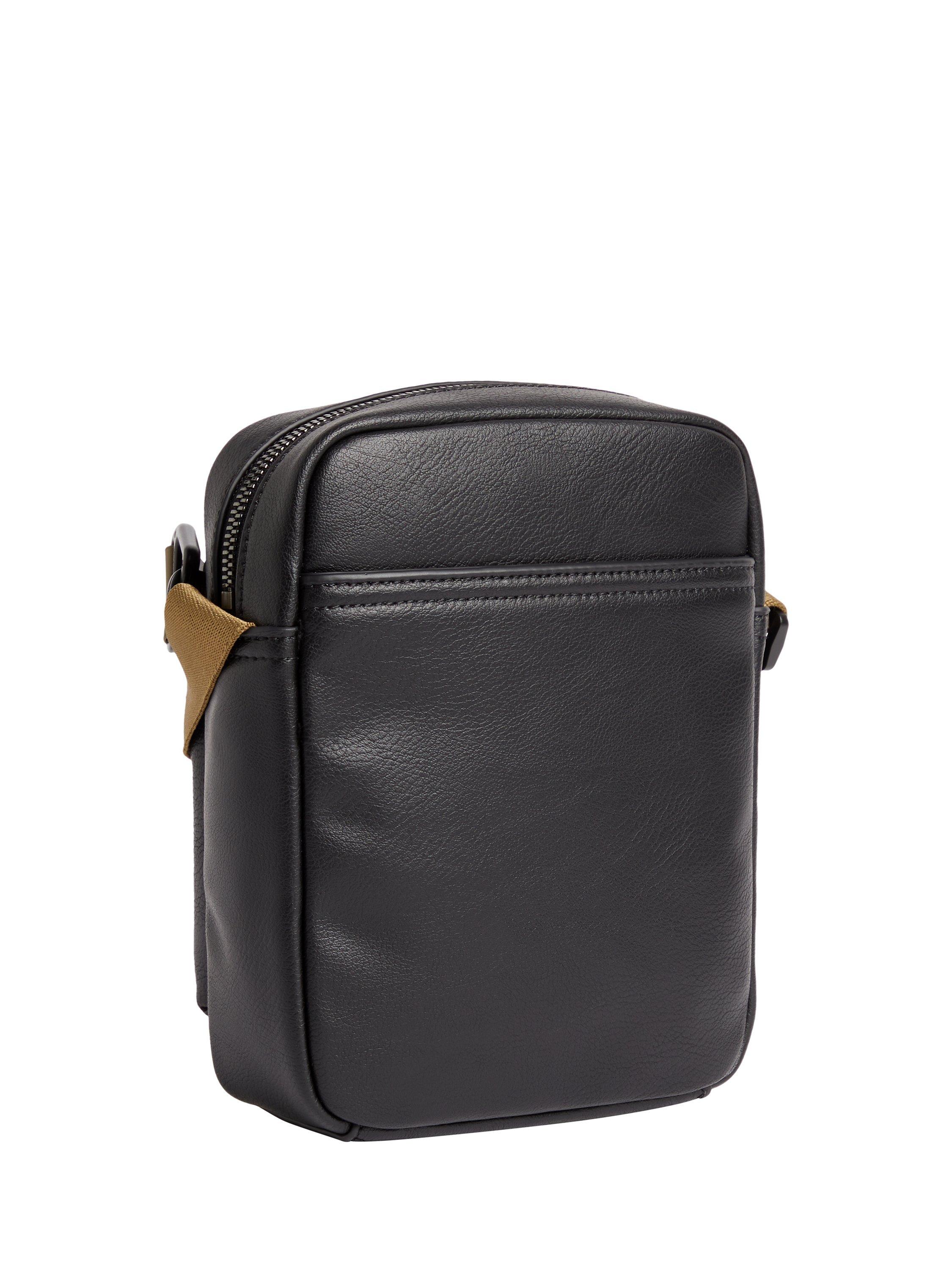 Product image 2 of 3, which shows Calvin Klein Tagged Reporter Bag, Black