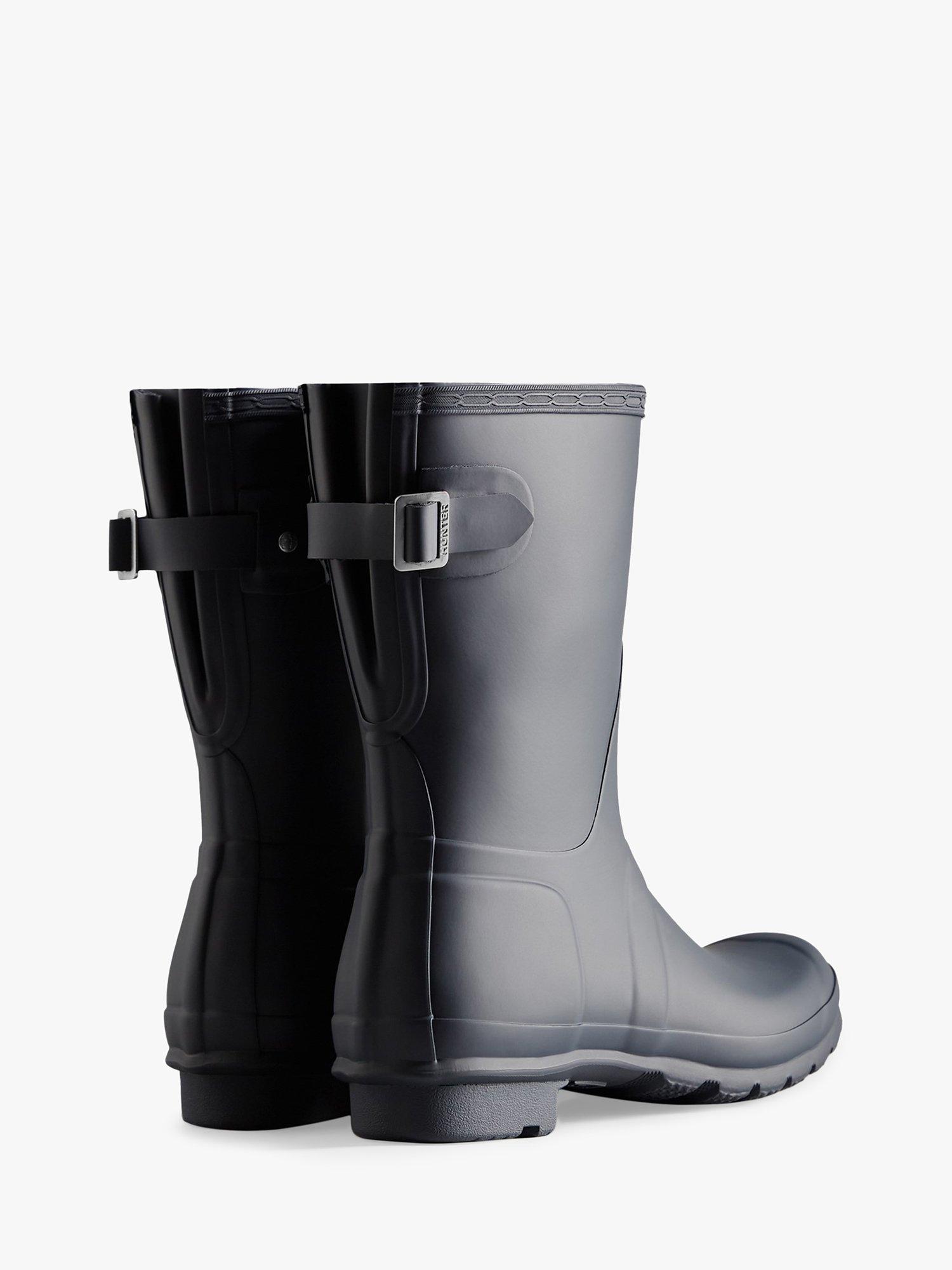 Hunter Short Wellington Boots Navy
