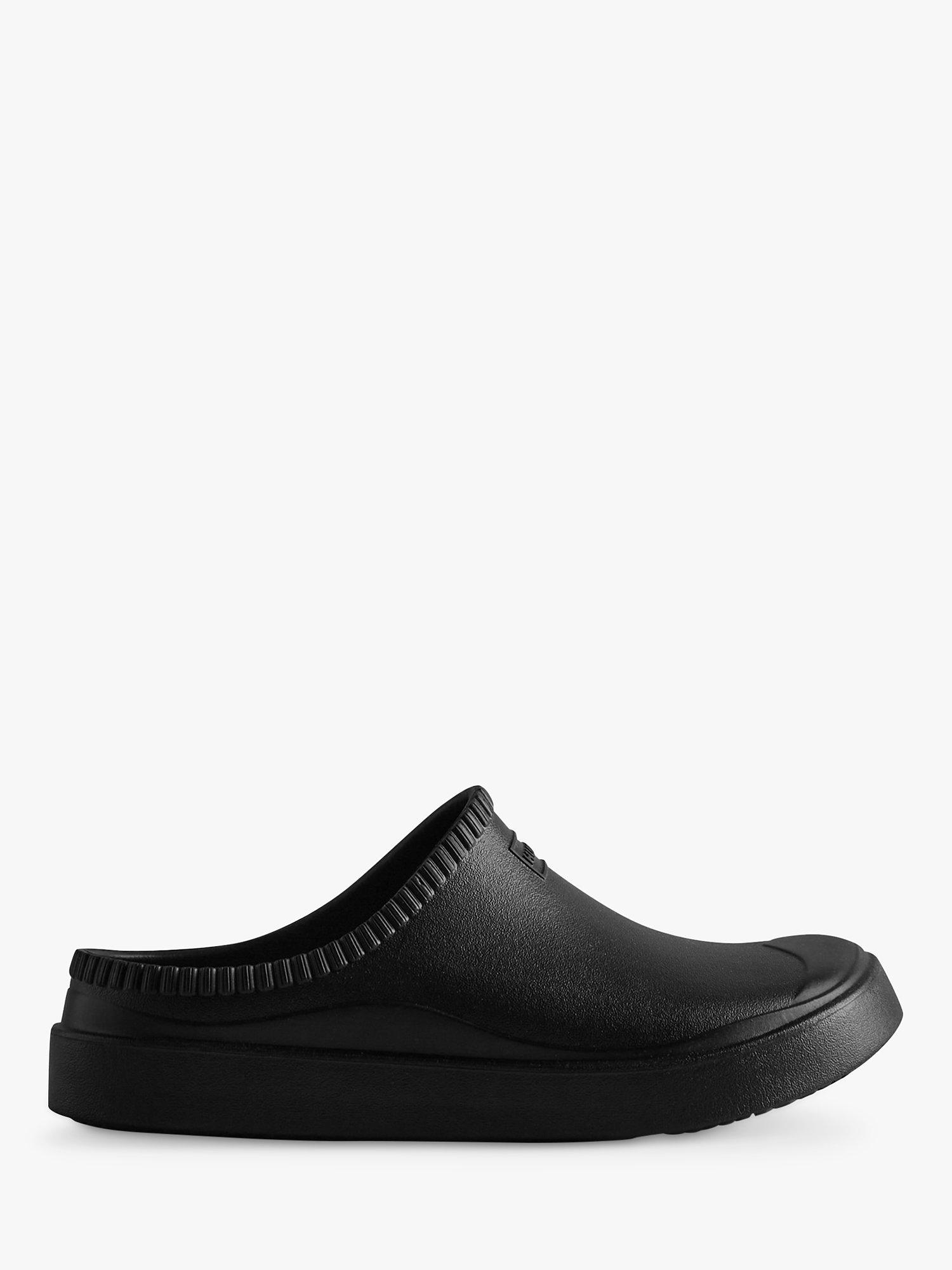 Hunter Bloom Algae Clogs, Black