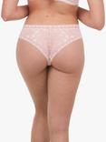 Chantelle Day To Night Tanga Knickers, Porcelain Pink