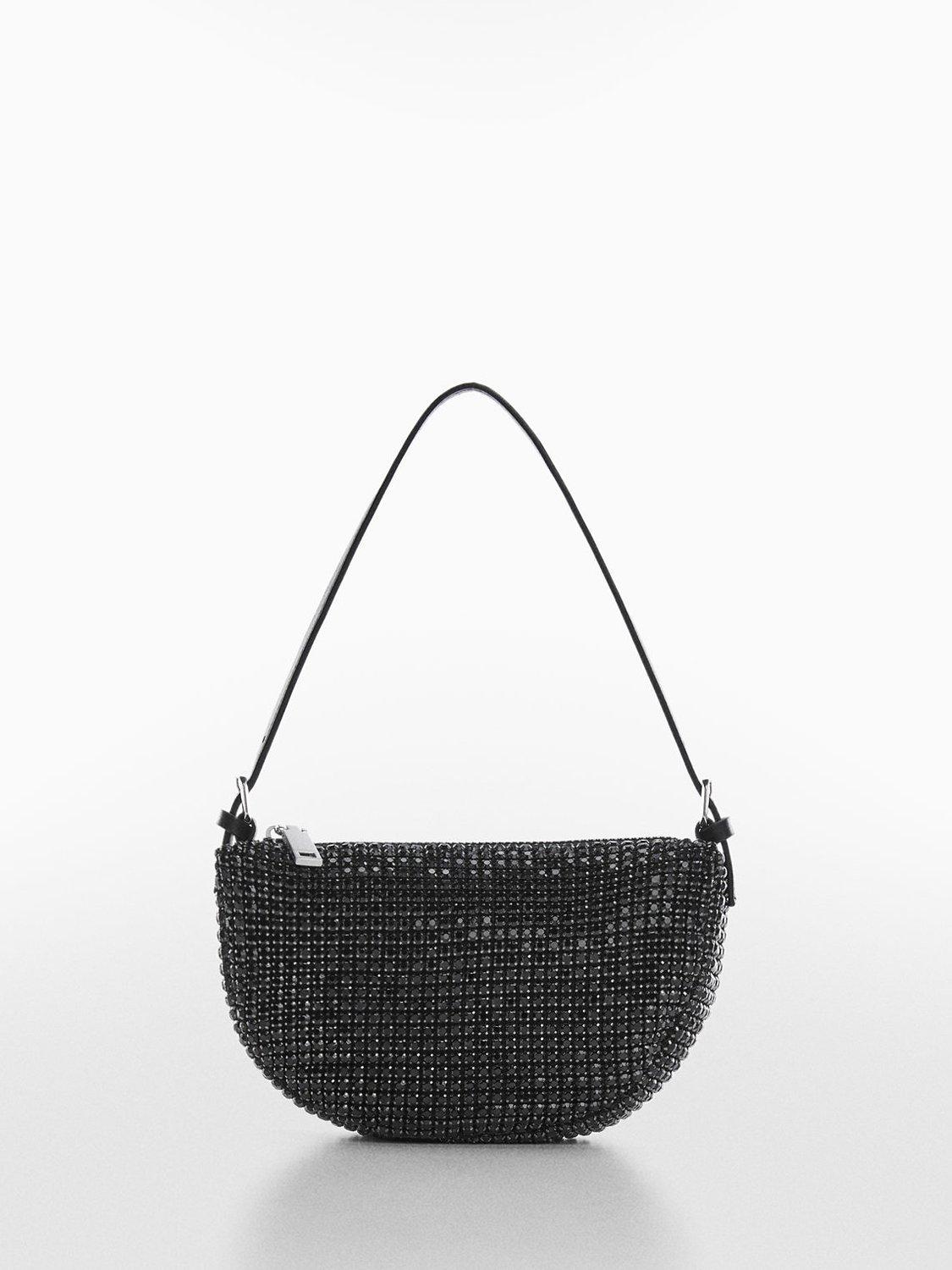 Mango Charlotte Embellished Shoulder Bag