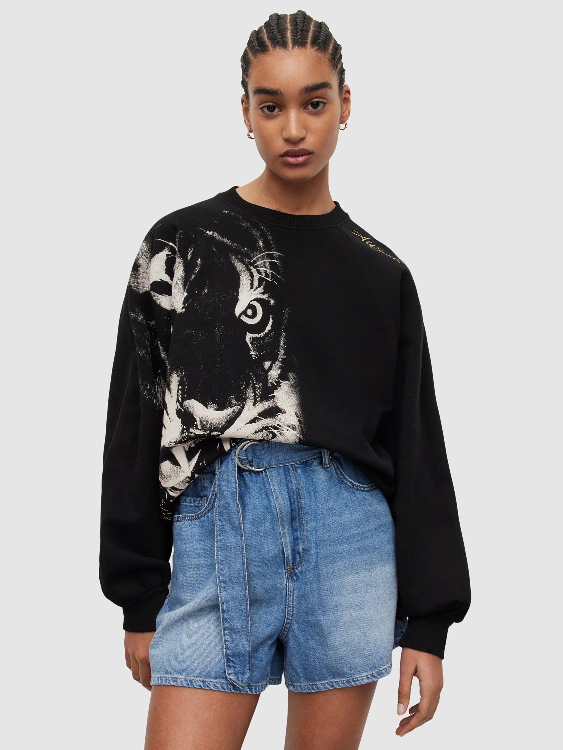 AllSaints Turin Cygni Sweatshirt, Black