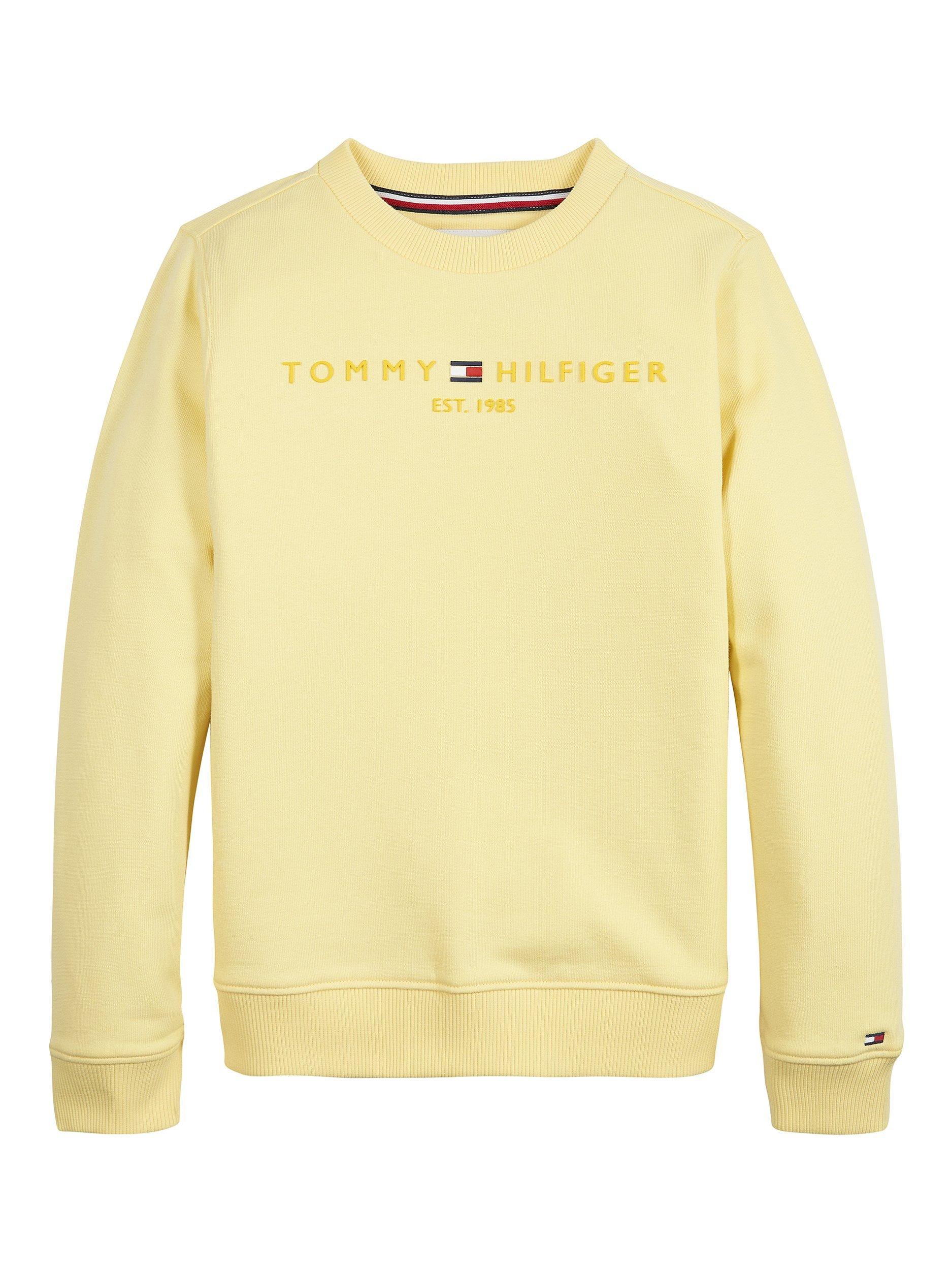 Tommy Hilfiger Kids' Essential Logo Sweatshirt, Sunny Day