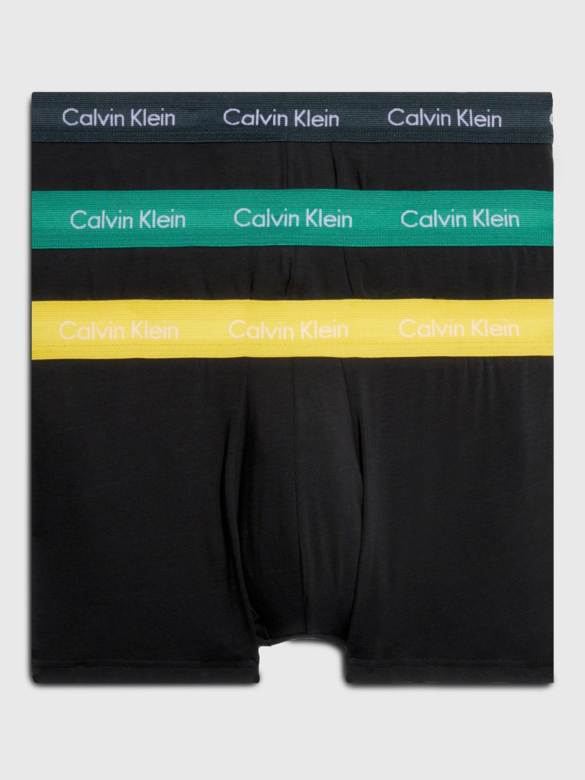 Calvin Klein Low Rise Cotton Stretch Trunks, Pack of 3