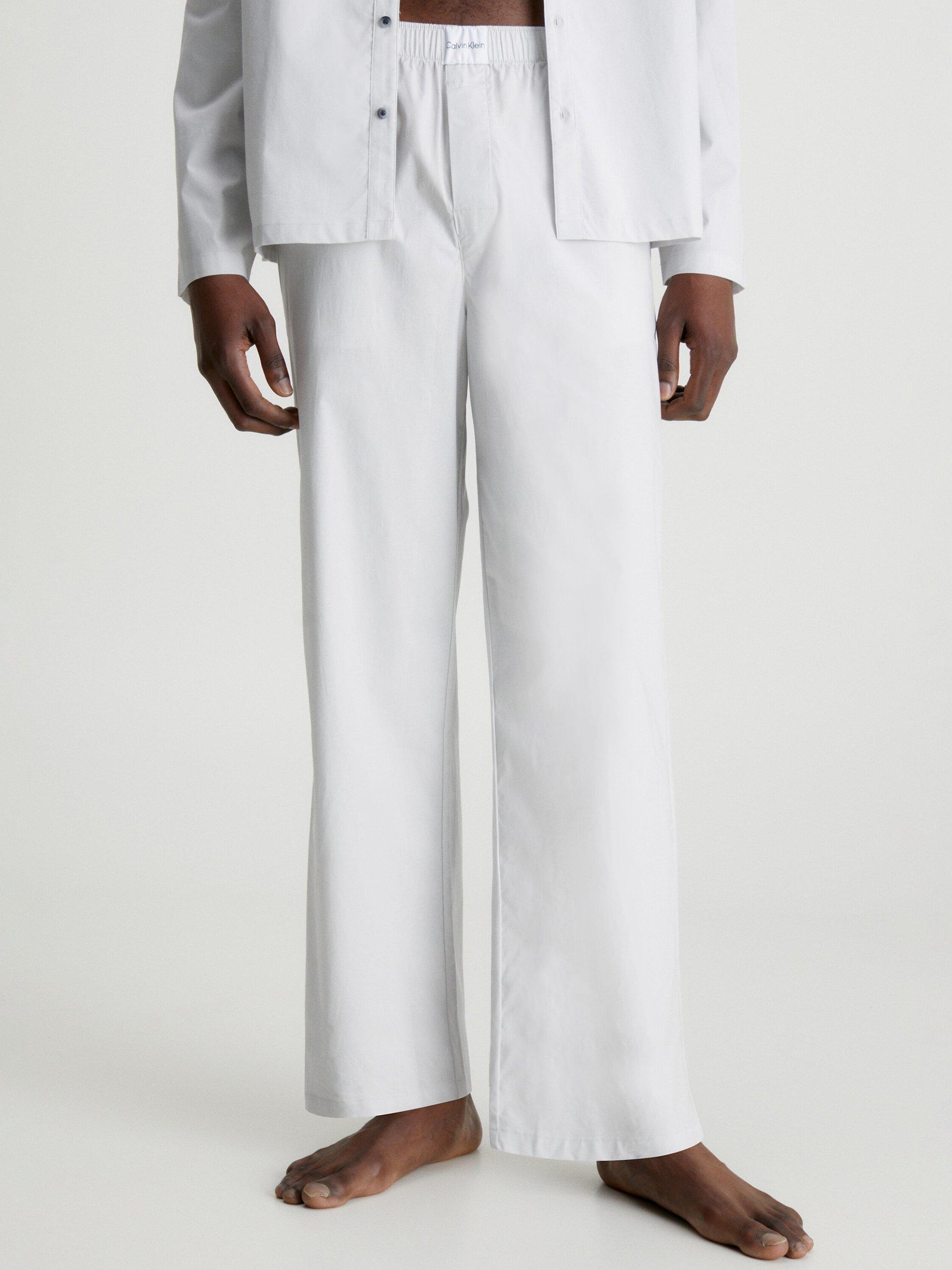 Calvin Klein Pure Cotton Sleep Trousers, Galaxy Grey