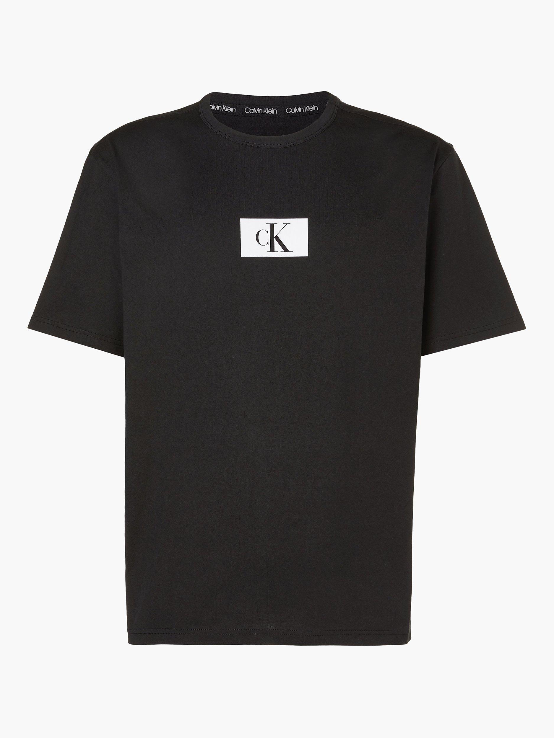 Calvin Klein Block Logo Lounge T-Shirt, Black