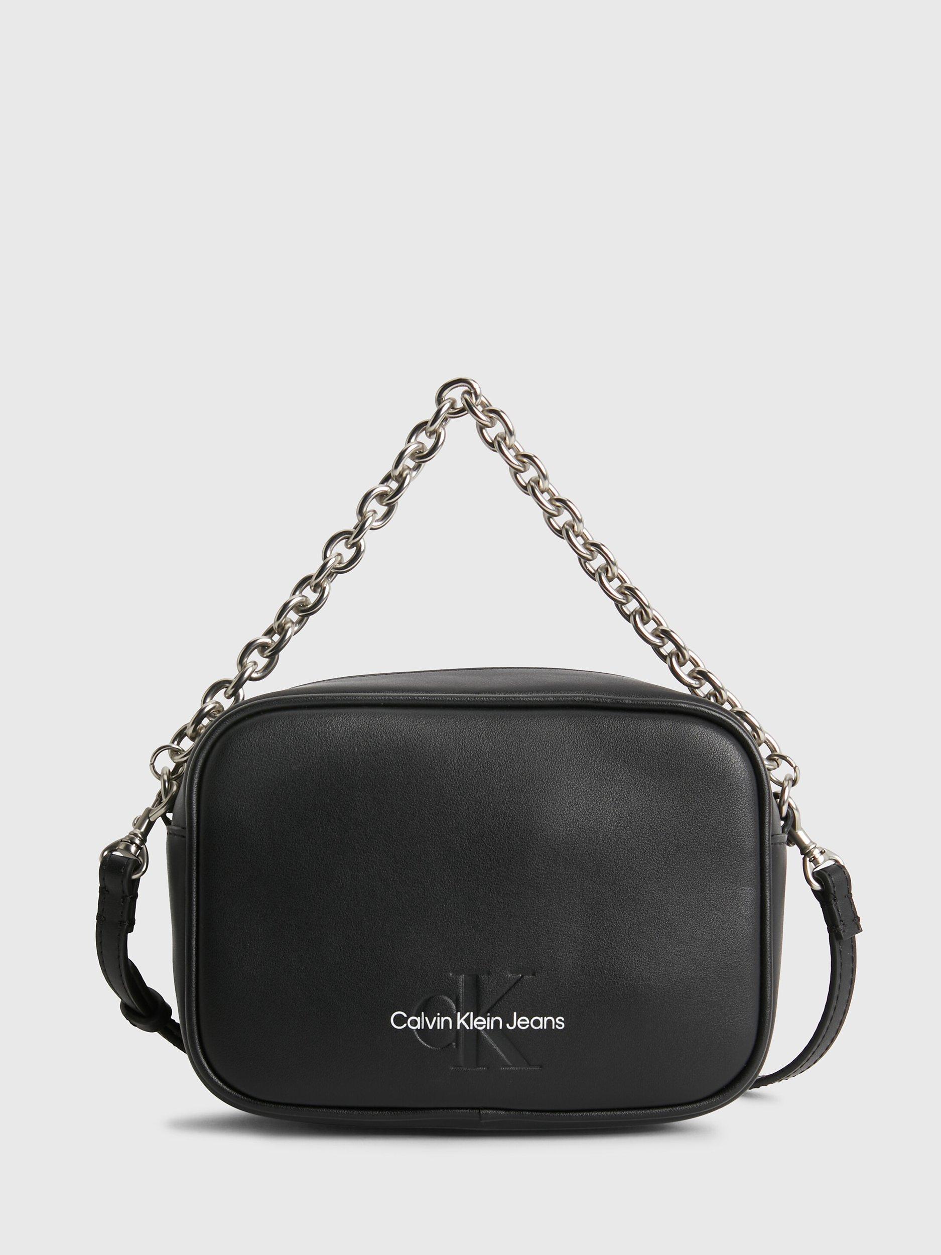 Calvin Klein Sculpt Cross Body Logo Camera Bag, Black, One Size
