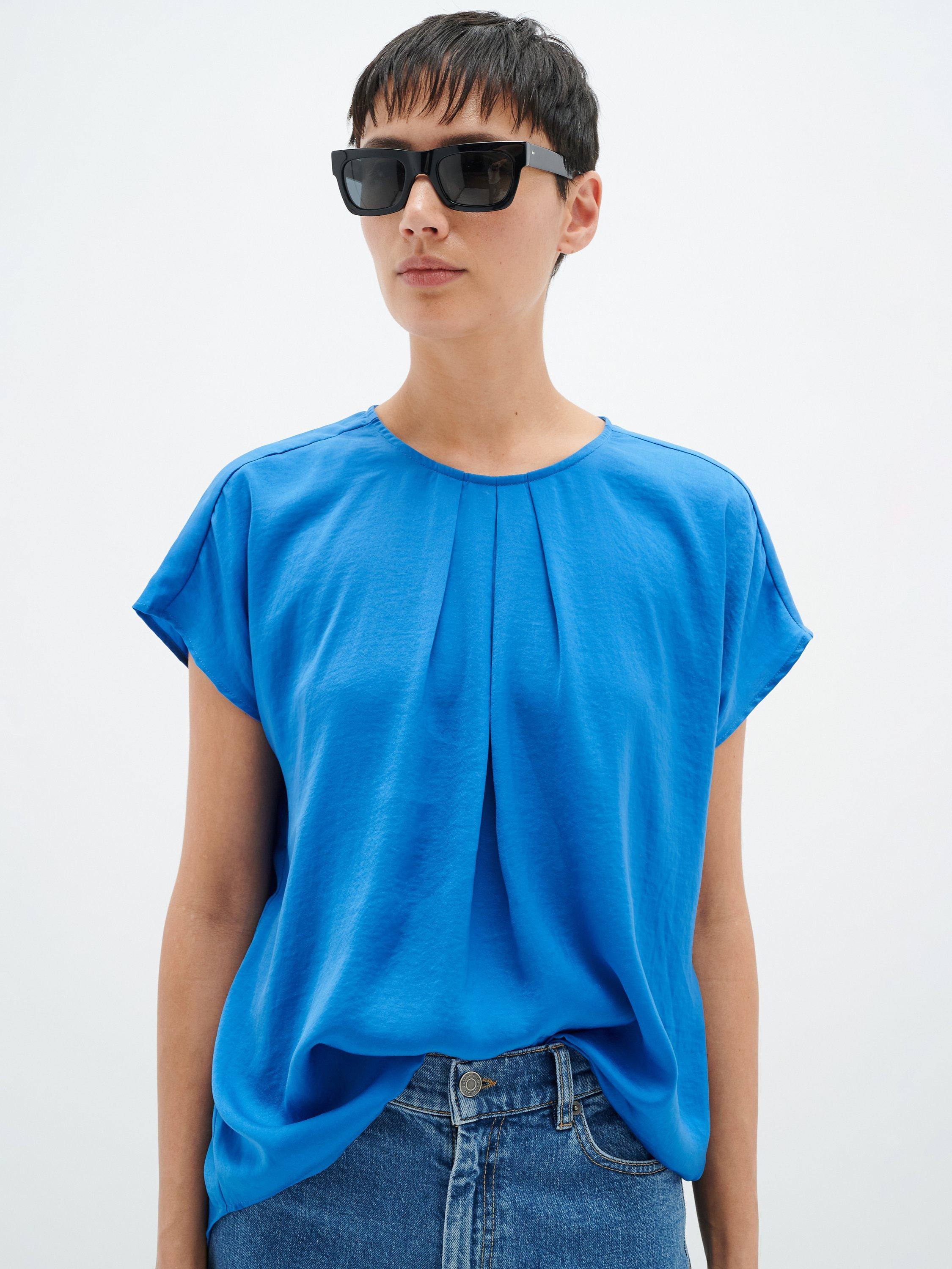 InWear Dota Short Sleeve Top, Spring Blue, 12