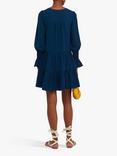 o.p.t Bay Mini Smock Dress, Navy