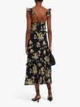 o.p.t Ingrid Floral Dress, Navy