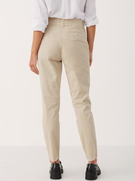 Part Two Soffys Cropped Trousers - view 2, White Pepper