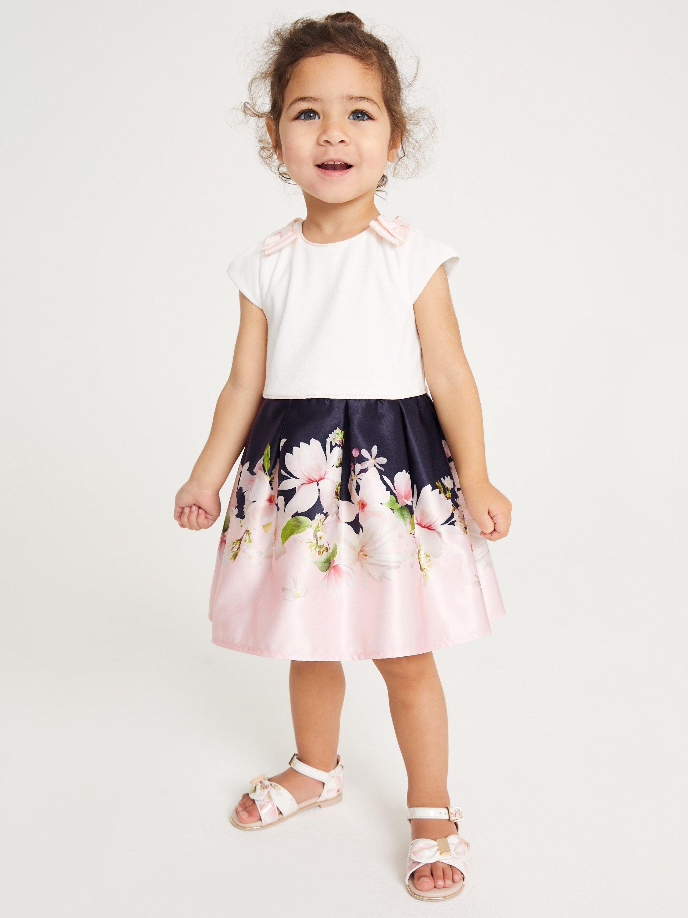 Ted Baker Baby Floral Mockable Dress, Multi
