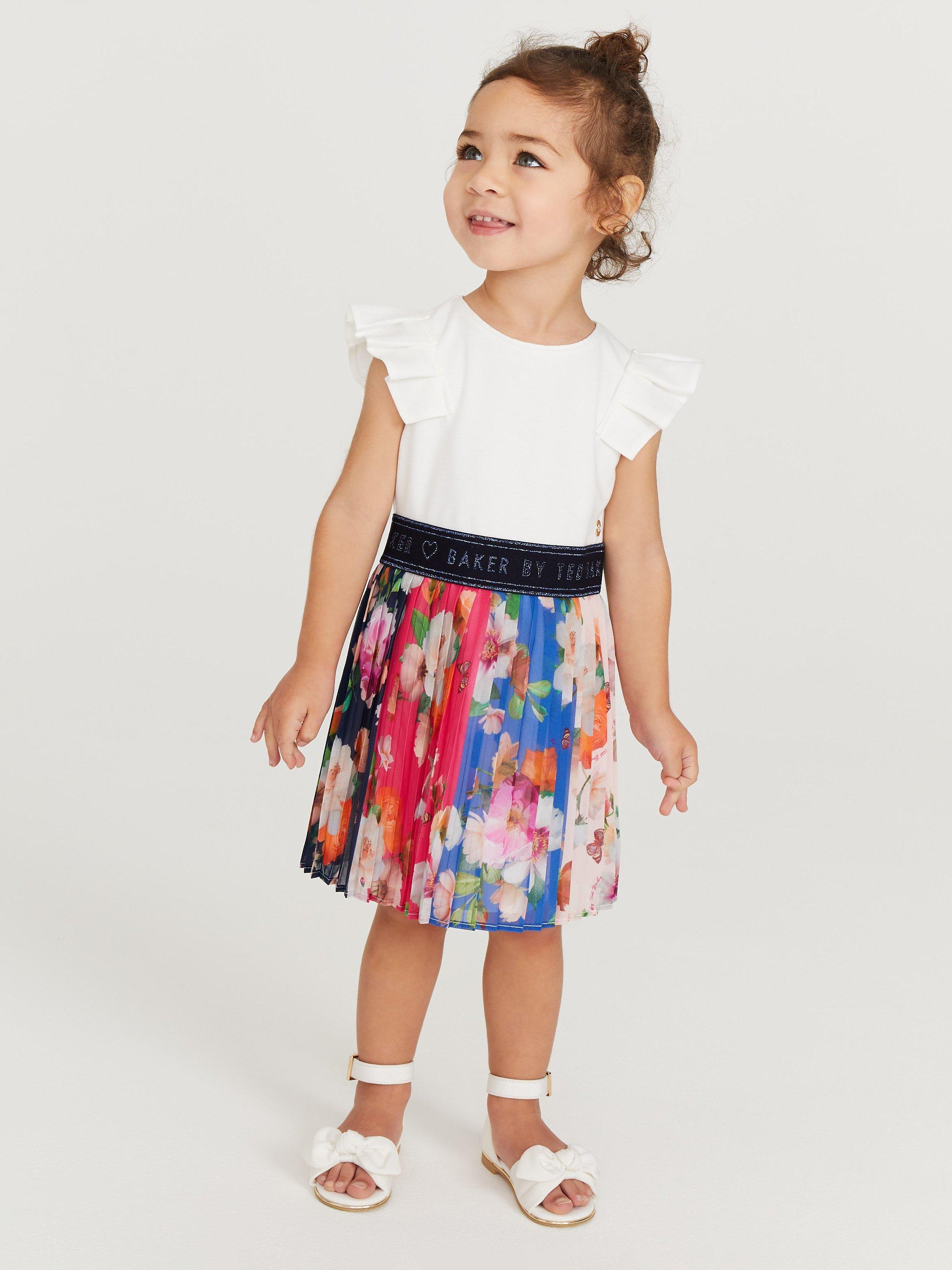Ted Baker Baby Pleat Mockable Dress, Multi