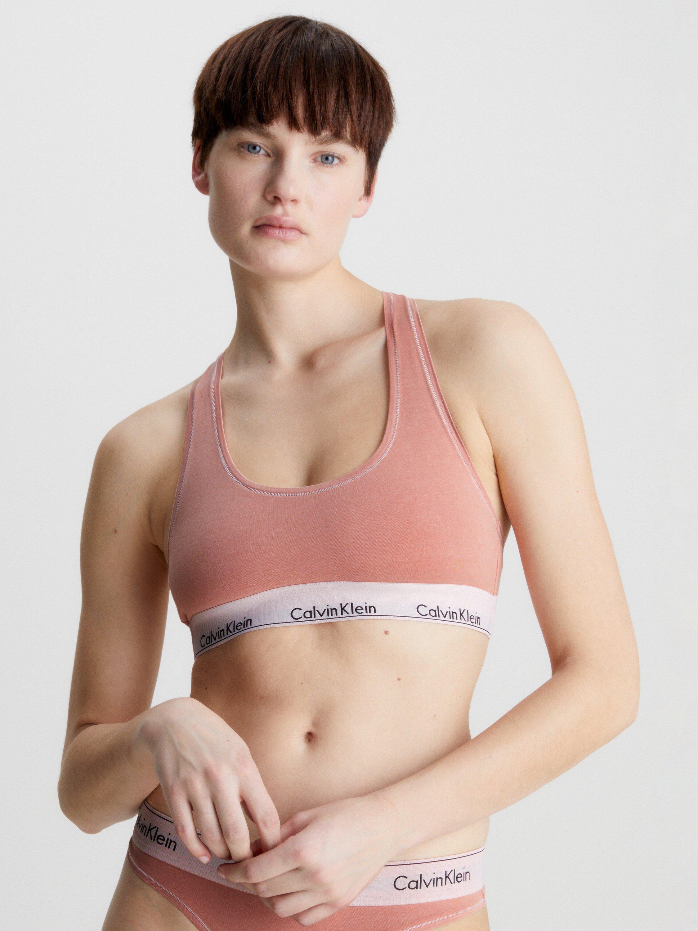 Calvin Klein Mineral Dye Bralette, Rust