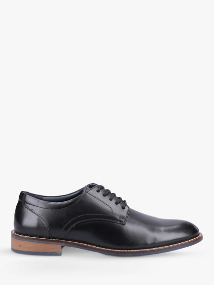 Hush Puppies Damien Leather Derby Shoes, Black