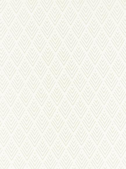 John Lewis Burnout Geometric Voile Panel, White - view 2, White
