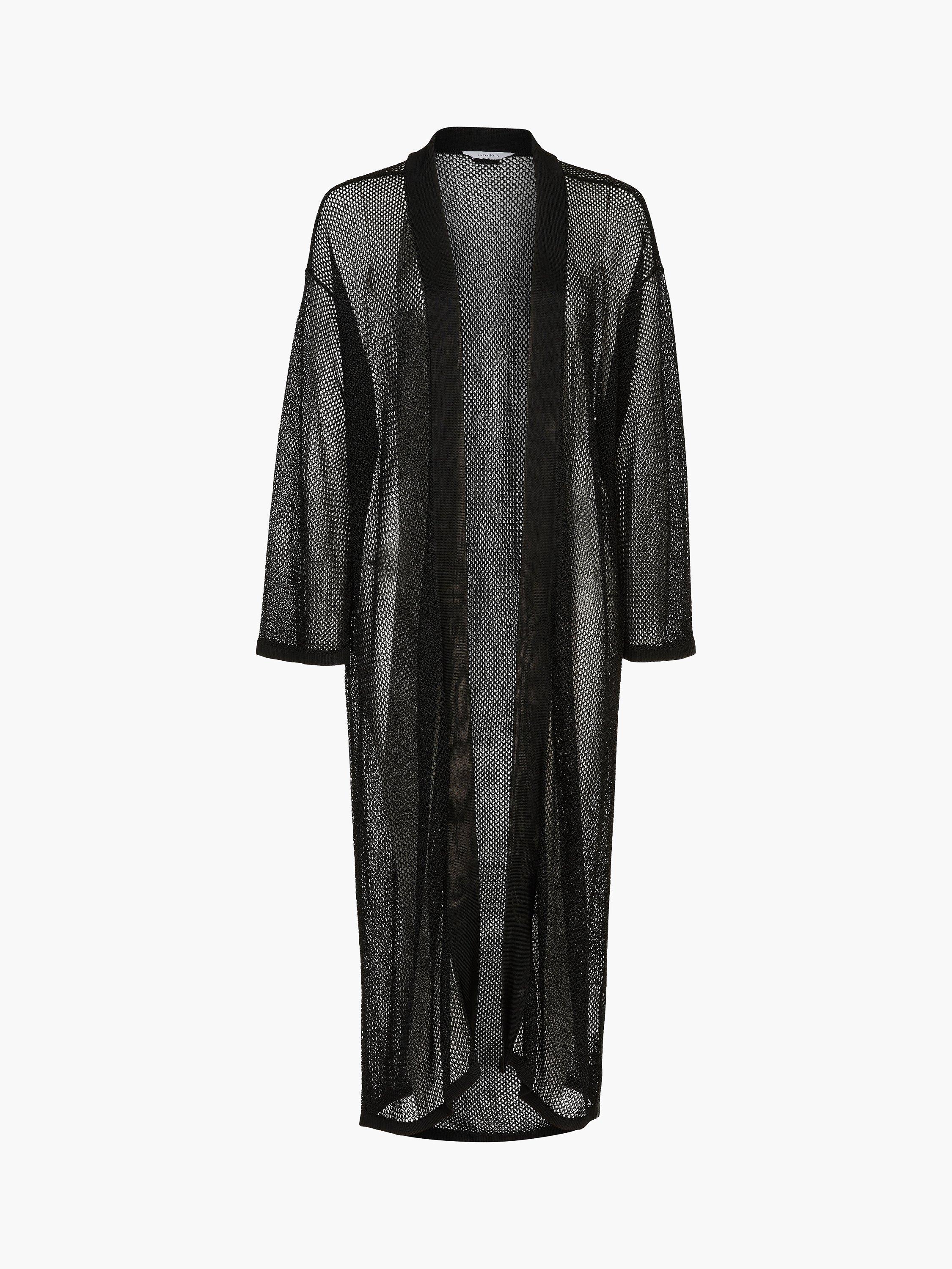 Calvin Klein Core Knit Kaftan, Black